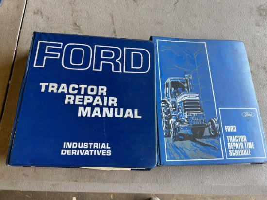 2- Ford Tractor Manuals- as pictured