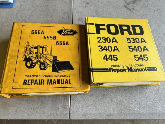 2- Ford Tractor Manuals- as pictured