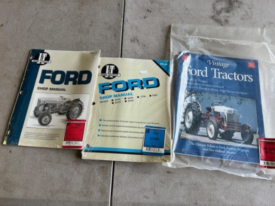 Nice asst. of Ford/ New Holland Manuals