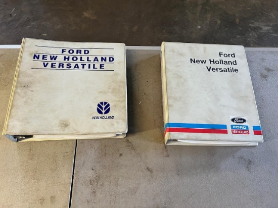 2- Ford New Holland Manuals- as pictured