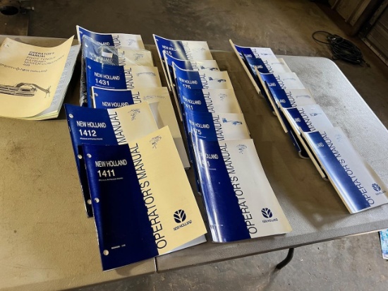 Large asst. of Ford/ New Holland Manuals