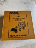 Ford Tractor/ Backhoe Manual- as pictured