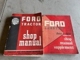 2- Vintage Ford Tractor Manuals- as pictured