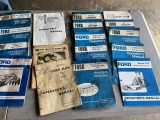Large asst. of Ford/ New Holland Manuals