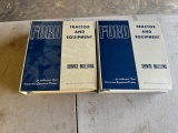 2- Ford Tractor Manuals- as pictured