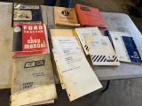 Large asst. of Ford/ New Holland Manuals