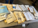 Large asst. of Ford/ New Holland Manuals