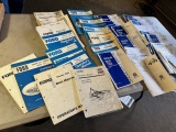 Large asst. of Ford/ New Holland Manuals