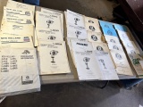 Large asst. of Ford/ New Holland/ Misc. Manuals