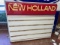 New Holland Letterboard Lighted Dealership sign, approx 60 x 73 inches
