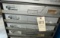 Kimball Midwest 4 drawer hardware cabinet w/ misc contents, Approx. 21 x 17 x 15