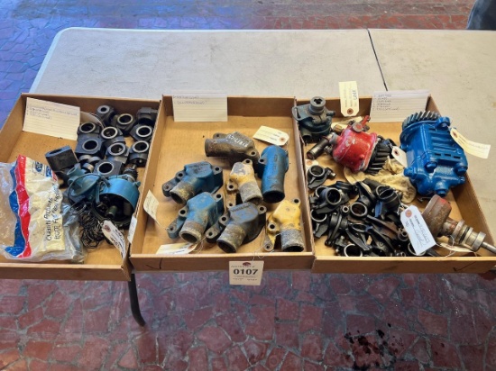 Lot of Asst. Ford/ New Holland parts, see pics for parts numbers