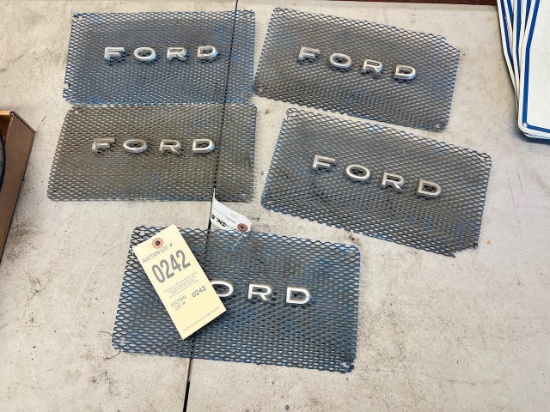 5- Ford grills, approx 11 inches wide, sells times the money
