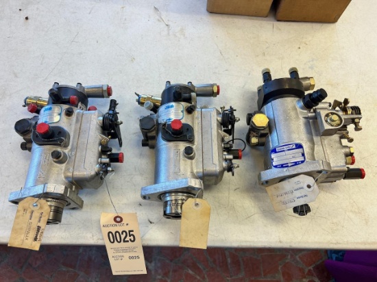 Lot of 3 hydraulic injector pumps, sells times the money
