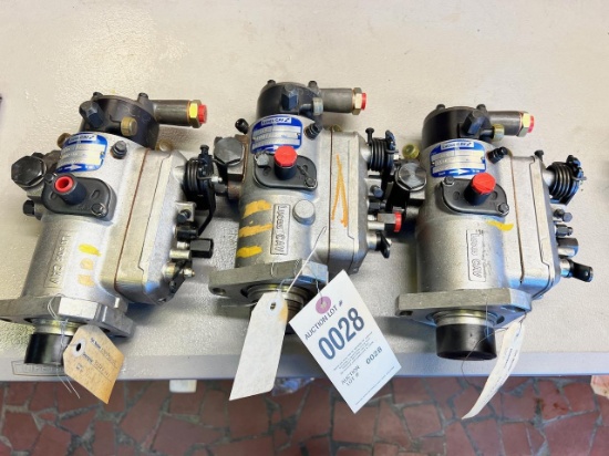 Lot of 3 hydraulic injector pumps, sells times the money