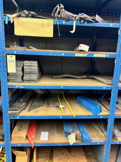 Lot of Asst. Ford/ New Holland parts, see pics for parts numbers, shelf not included