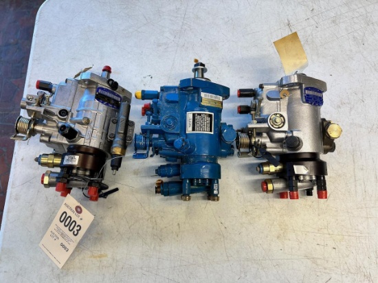 Lot of 3 hydraulic injector pumps, sells times the money
