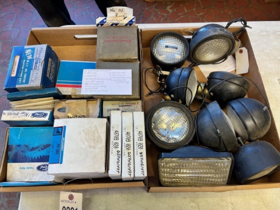 Lot of Asst. Ford/ New Holland parts, see pics for parts numbers