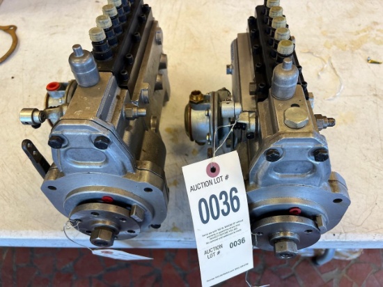 Lot of 2 hydraulic injector pumps, sells times the money