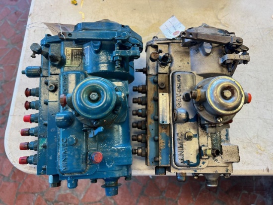 Lot of 2 hydraulic injector pumps, sells times the money