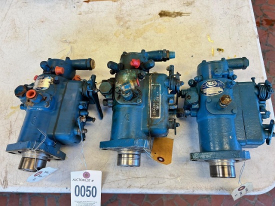 Lot of 3 hydraulic injector pumps, sells times the money