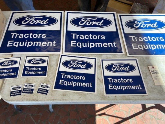 Lot of Asst. Ford stickers/ decals