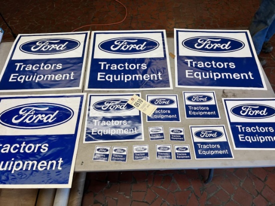 Lot of Asst. Ford stickers/ decals
