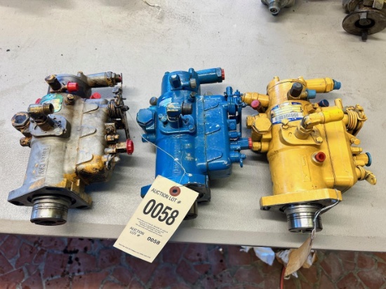 Lot of 3 hydraulic injector pumps, sells times the money