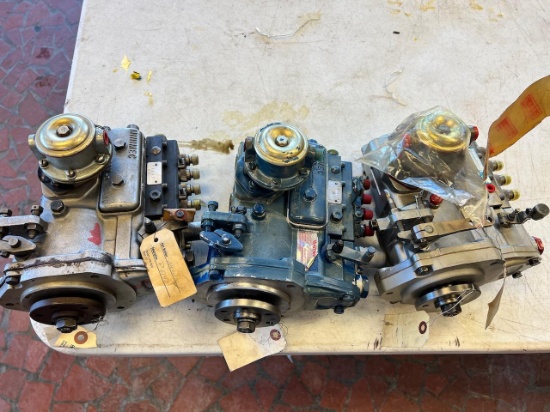 Lot of 3 hydraulic injector pumps, sells times the money
