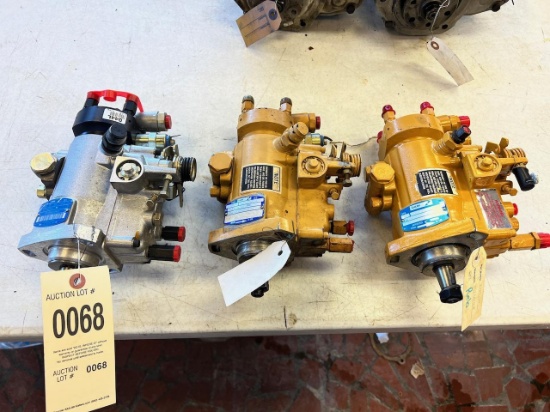Lot of 3 hydraulic injector pumps, sells times the money