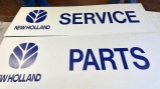Foamcore New Holland signs, 24 x 72 each