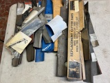 Lot of Asst. mower blades, see pics for parts numbers
