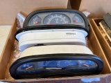 Lot of Asst. Ford/ New Holland instrument clusters, see pics for parts numbers