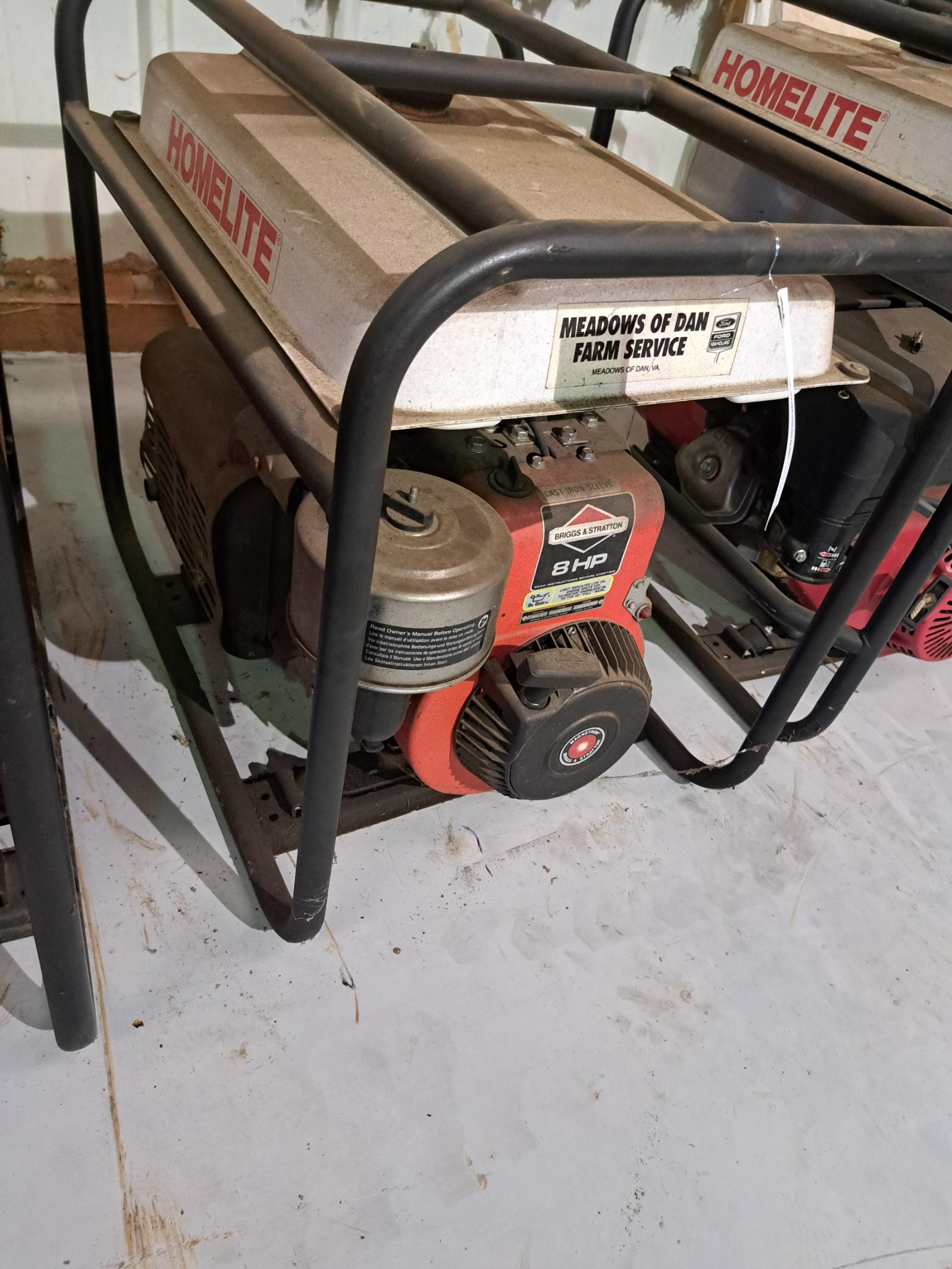Homelite 4000 watt sale generator