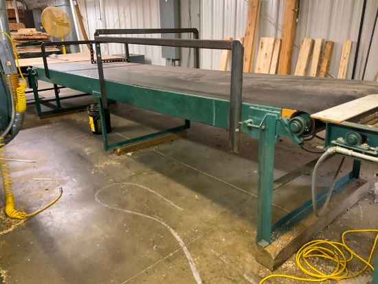 Custom Made T&G return Conveyor