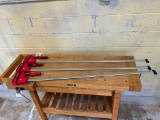3 Bessey 50 inch Clamps