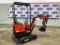(INV528) New Unused Lanity Model LAT-13 Mini Excavator with Blade, Mechanical Thumb and Aux. Hyd.