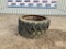 (INV689) 2-54'' Rubber on Metal Tires
