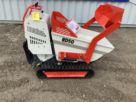 (INV538) New Unused Roda Model RD50 Self Loading Crawler Dumper