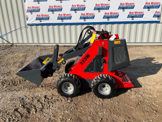 (INV583) New Unused 2023 Roda Mini Skid Loader with Auxiliary Hydraulics