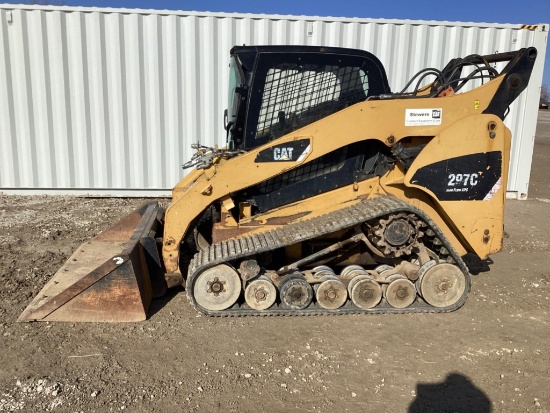 (INV50076) Cat Model 297C Tracked Skid Loader with Hi- Flow Hydraulics