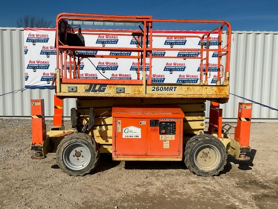 (INV50085) 2015 JLG Model 260 All Terrain Scissor Lift