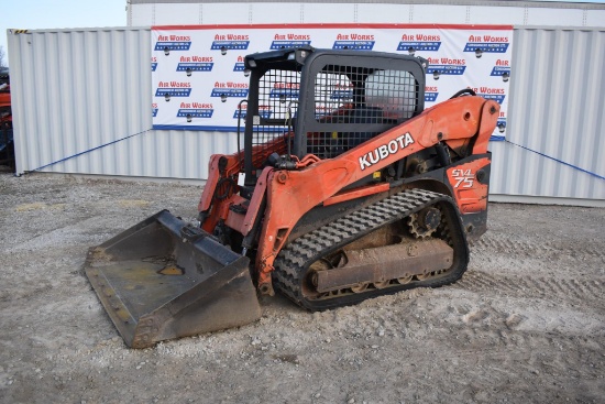(INV51000) 2012 Kubota SVL75 Track Skidsteer, 3,713 HRS,