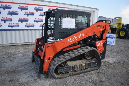 (INV781) 2023 Kubota SVL65-2 Track Skidsteer,SN#KBC2021CCP1A30313