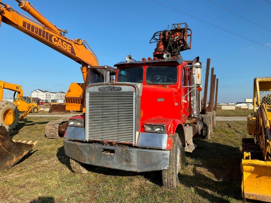 (INV574) 1985 Freightliner FLC Truck, 320,000 Miles Runs Good VIN # 1FUPYSYB5FP259844