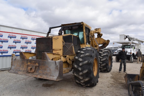 (INV662) Tiger Cat 630B Log Skidder 14,000 hours, 2004 motor with 4,000hr