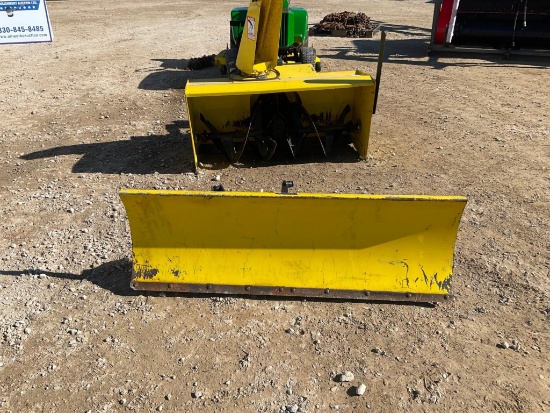 (INV600) John Deere 54'' Hydraulic Snow Blade Good Condition