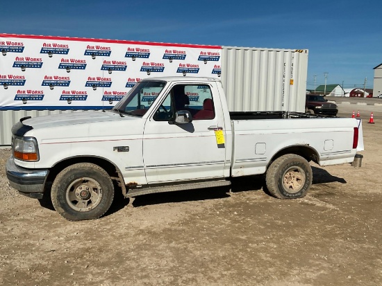 (INV663) 1992 Ford F-150 Pickup Truck, 118,097 Miles VIN # 1FTDF15Y8NNA75883