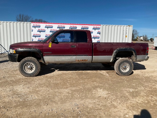 (INV664) 2002 Dodge Ram Pickup Pickup Truck, 220,724 Miles Runs VIN # 3B7KF23662M266884