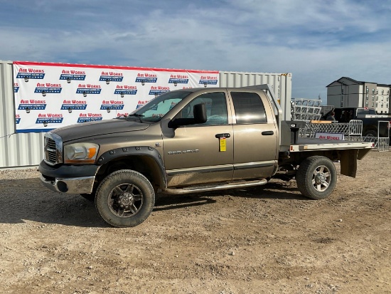 (INV50111) Dodge 2500HD 4-Door Pickup Truck with Aluminum Flatbed